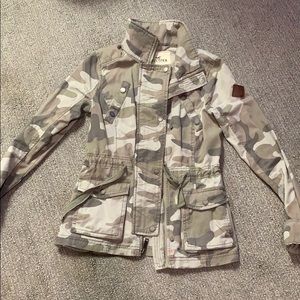 Camouflage print Hollister jacket